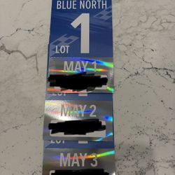 Paddock Club 3 Tickets (Not Parking)