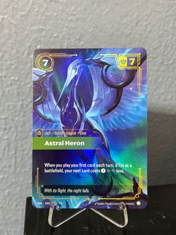 Astral Heron Riftbound card Vendetta