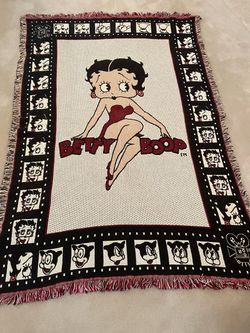 Betty Boop throw
