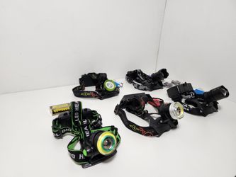 3pcs Headlamp Rechargeable Headlights