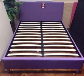 Brand new purple bed frame. Twin or full size available