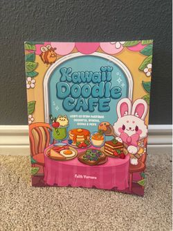 Kawaii Doodle Cafe Drawing Book