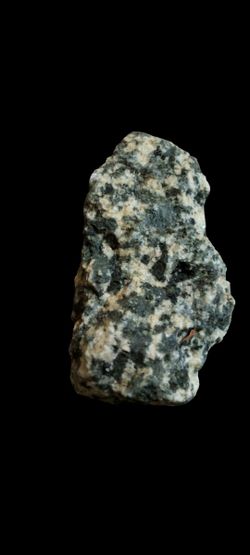 Raw Diorite Igneous Rock Specimen, 2.75" x 1.75" approximately