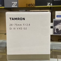 Tamron 28-75 F/2.8 