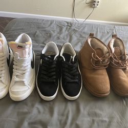 Blazers, Pumas, Uggs 