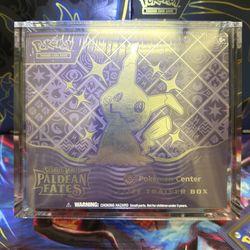 Pokemon Center Paldean Fates ETB