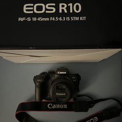 Canon R10 With Canon 18-45mm