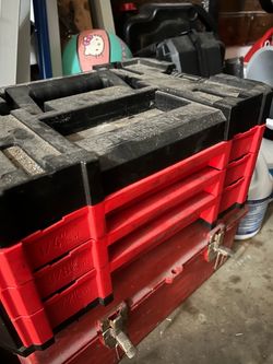 Craftsman Plastic Toolbox with Drawers