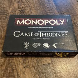Game Of Thrones Monopoly 