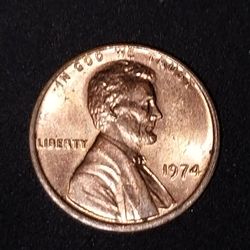 1974 LINCOLN MEMORIAL ONE CENT MS