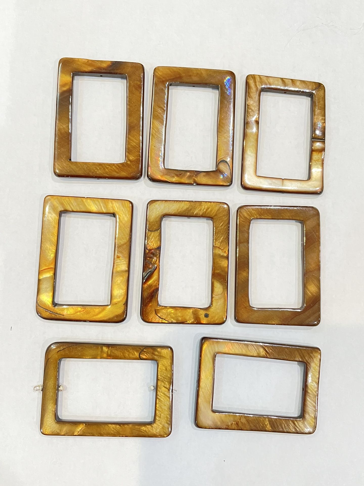 Mother of pearl rectangle beads crafts Jewelry