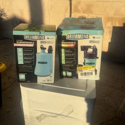 Submersible Water Pumps  $60 Each Firm   Used Once. 