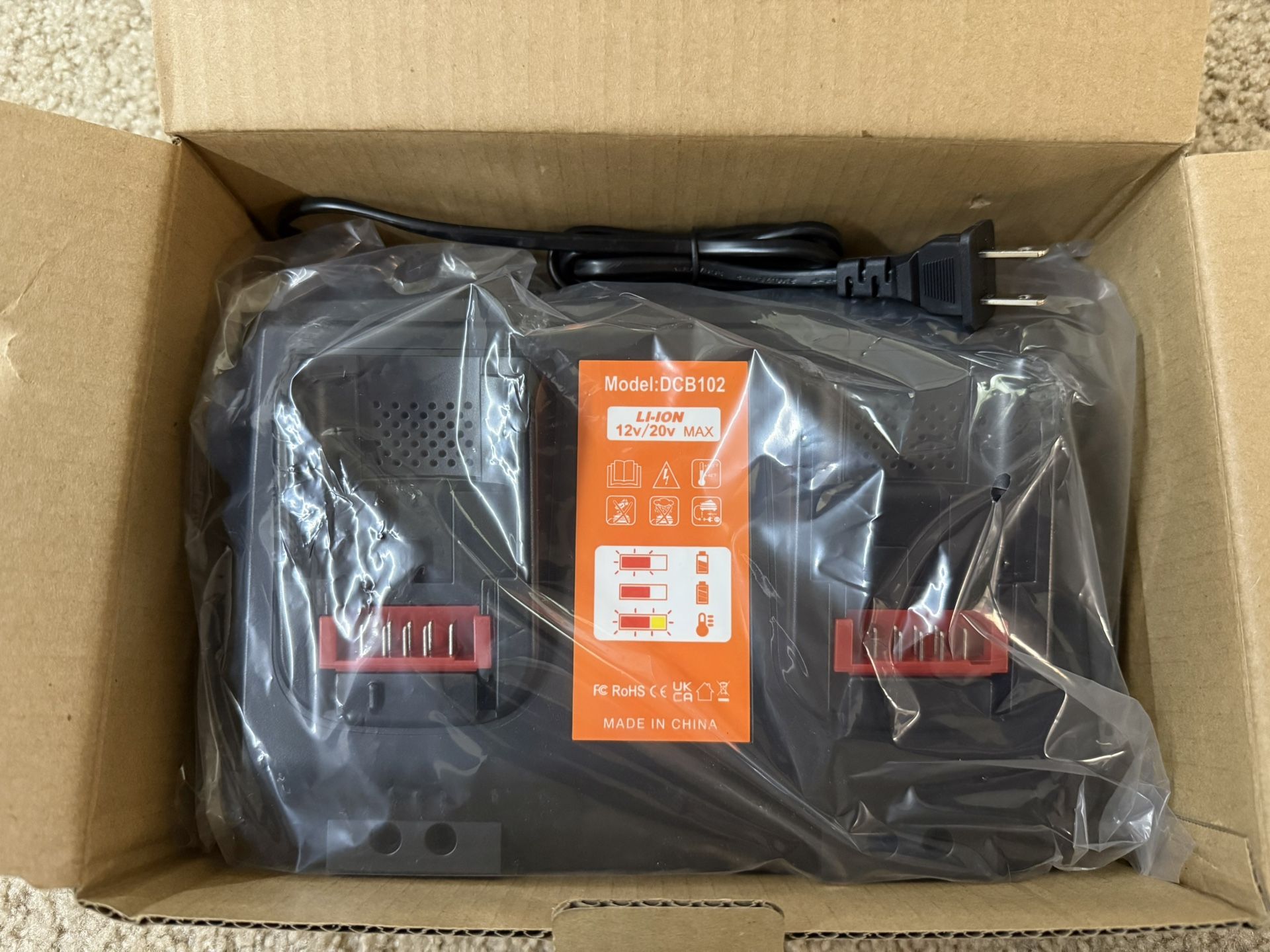 dcb102 battery charger (suitable For Dewalt)