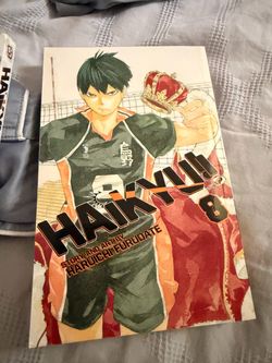 Haikyu v8 manga book new