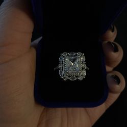 Radiant Engagement Ring Size 10
