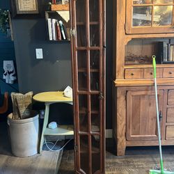 Long antique cabinet