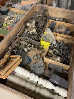 Salvage reclaimed hardware paintings