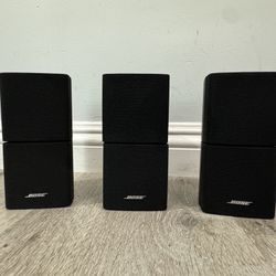 BOSE ACOUSTICMASS Double Cube Speakers, Used, Very Good Conditions 