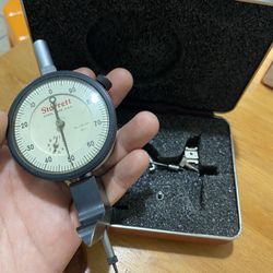 Starrett 644-441 Depth Dial Indicator With Case And Bonus