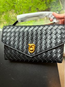 Black handbag
