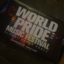 World Pride Music Festival In D.C. June 6-7