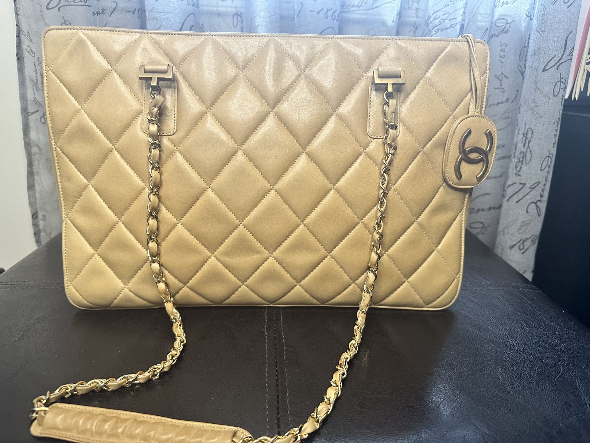 CHANEL Lambskin Tote