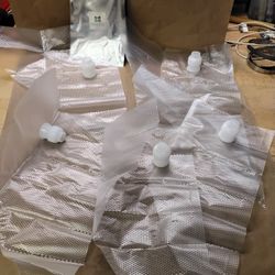 10 Pieces Set Plastic Couplers And Pastry Bags  For Cake Decorating $3
