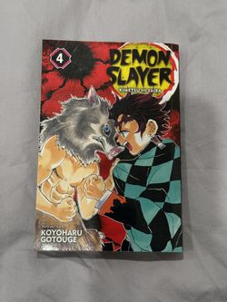 Demon Slayer  Manga Vol 4