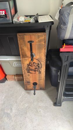 Motorcycle Helmet Rack