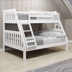 New Twin/Full Bunk bed 