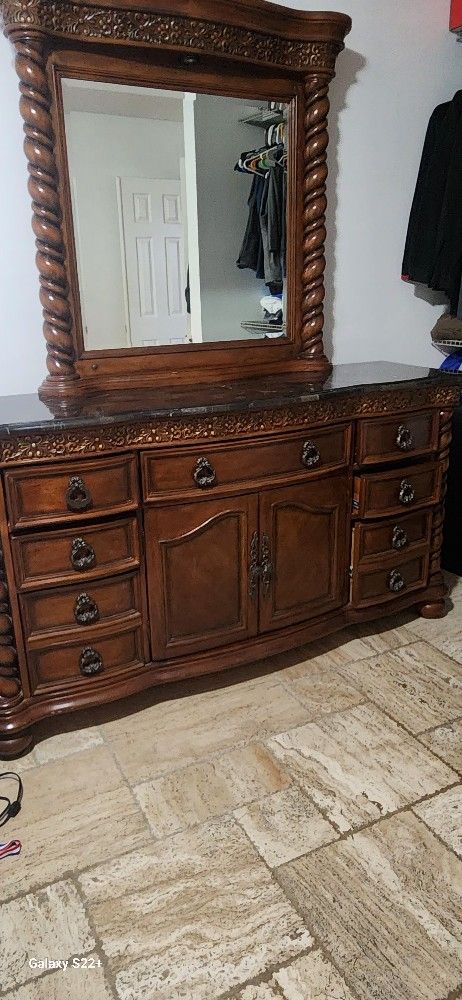 Dresser and Mirror 