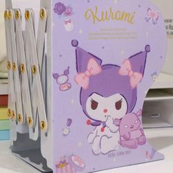 Sanrio Kuromi expanding book shelf book holder 