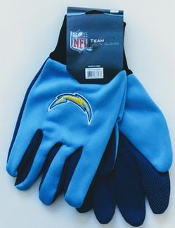 CHARGERS Official NFL gloves