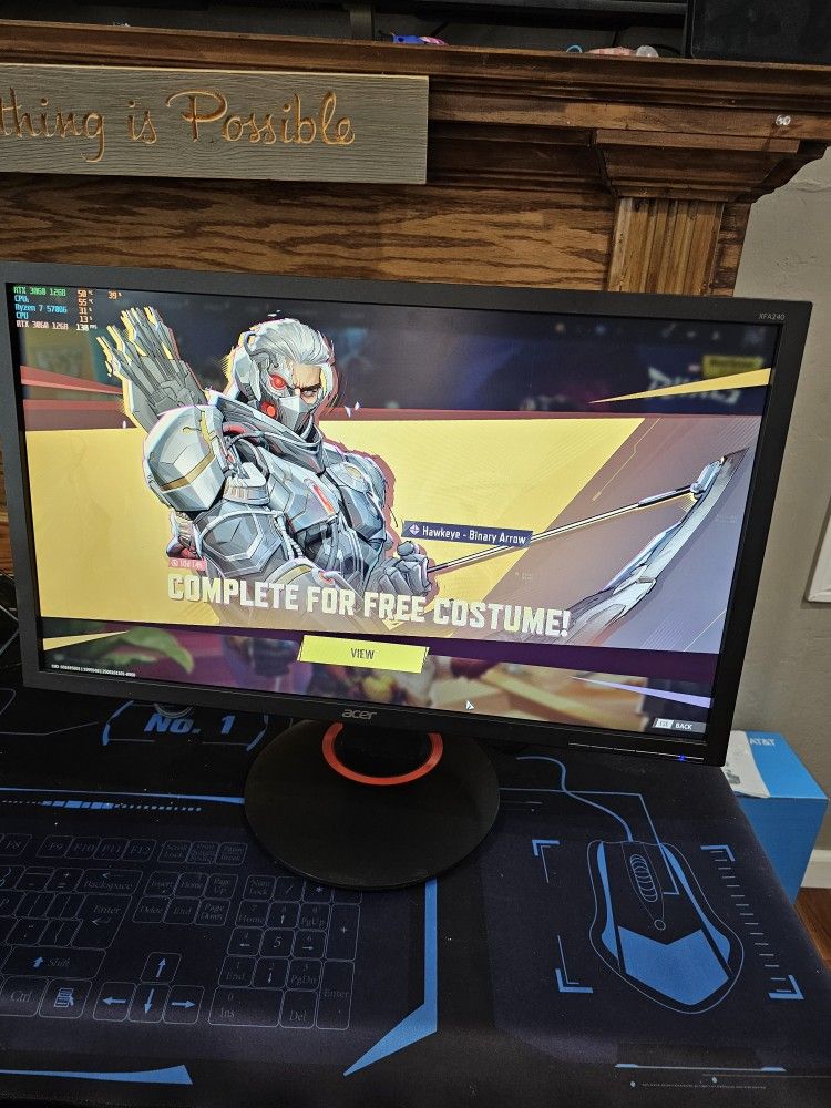 🎮 Acer XFA240 24" 144Hz Gaming Monitor