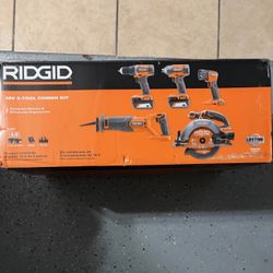 Ridgid 18V 5-Tool Combo Kit