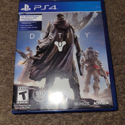 DESTINY PS4 DISC VERSION