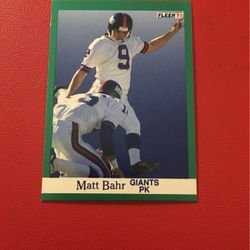 Football Card 