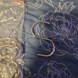 Shower Curtain Hooks Metal (10) 5$ 