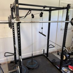 Titan T2 Power Rack And Accessories As Described 