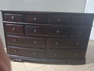 Solid wooden dresser