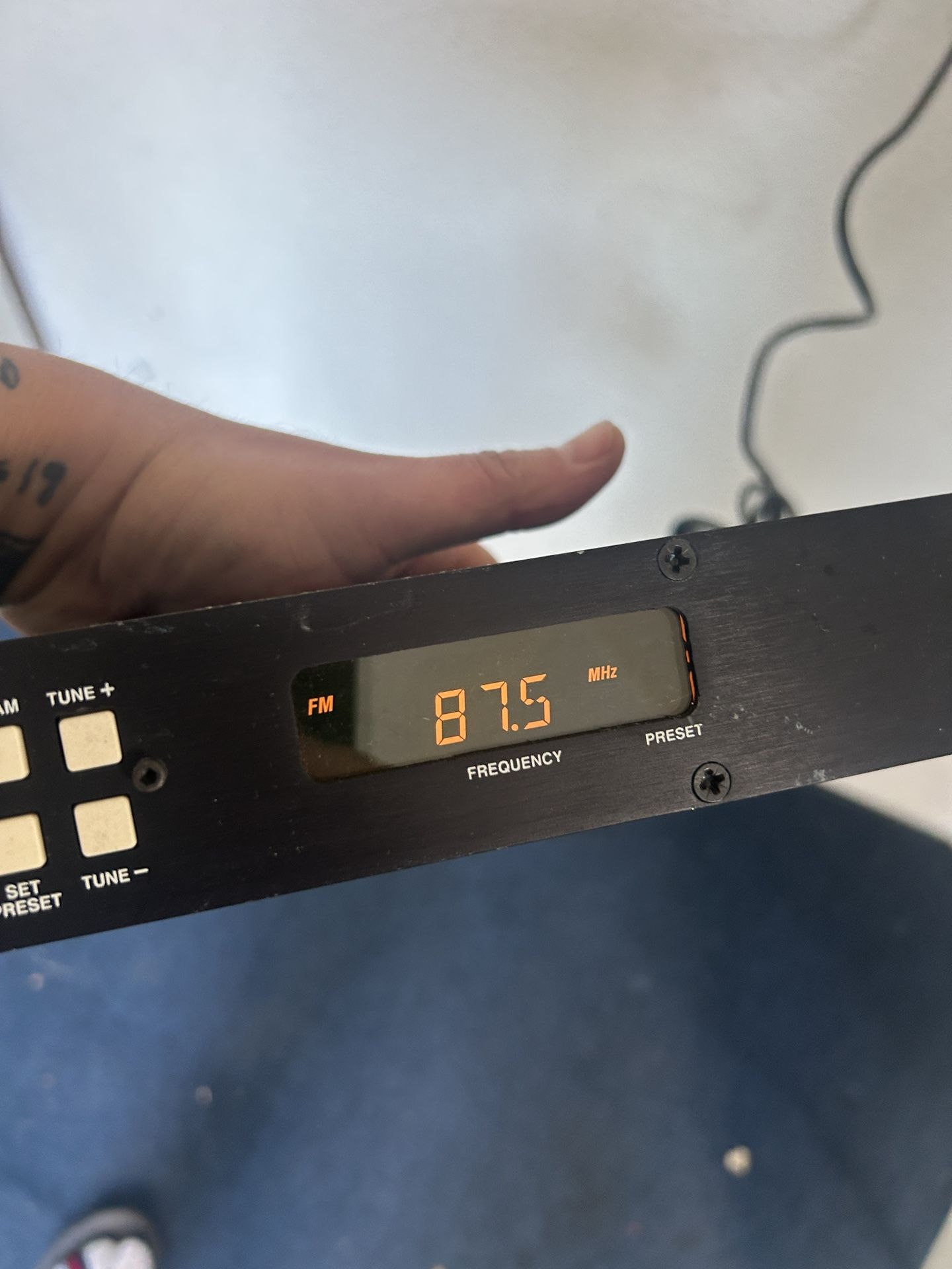 Rolls Quartz Digital Synthesized Tuner RS78B 