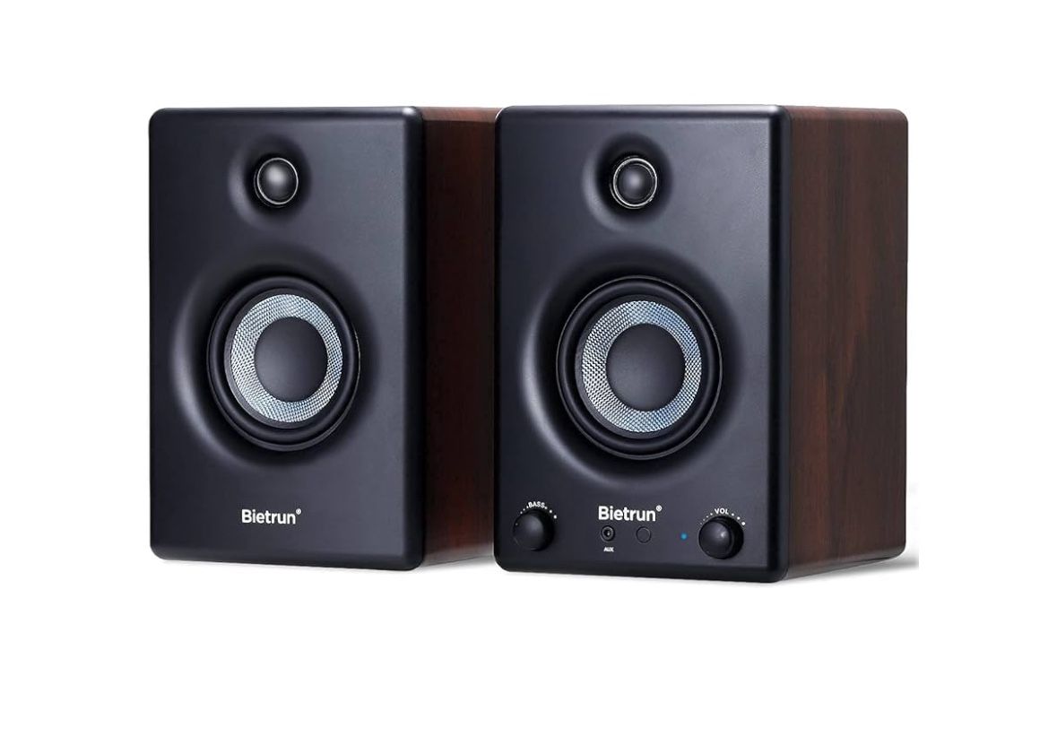Bietrun 4" Studio Monitors Pair Speakers