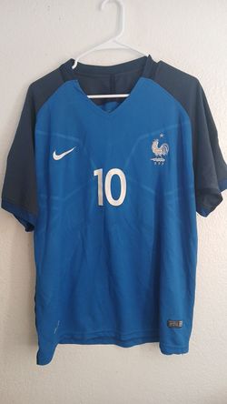 Nike France Benzima Soccer Jersey 