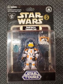 Star Wars Donald Duck as Commander Cody figure