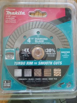 Makita 4-1/2" diamond blade