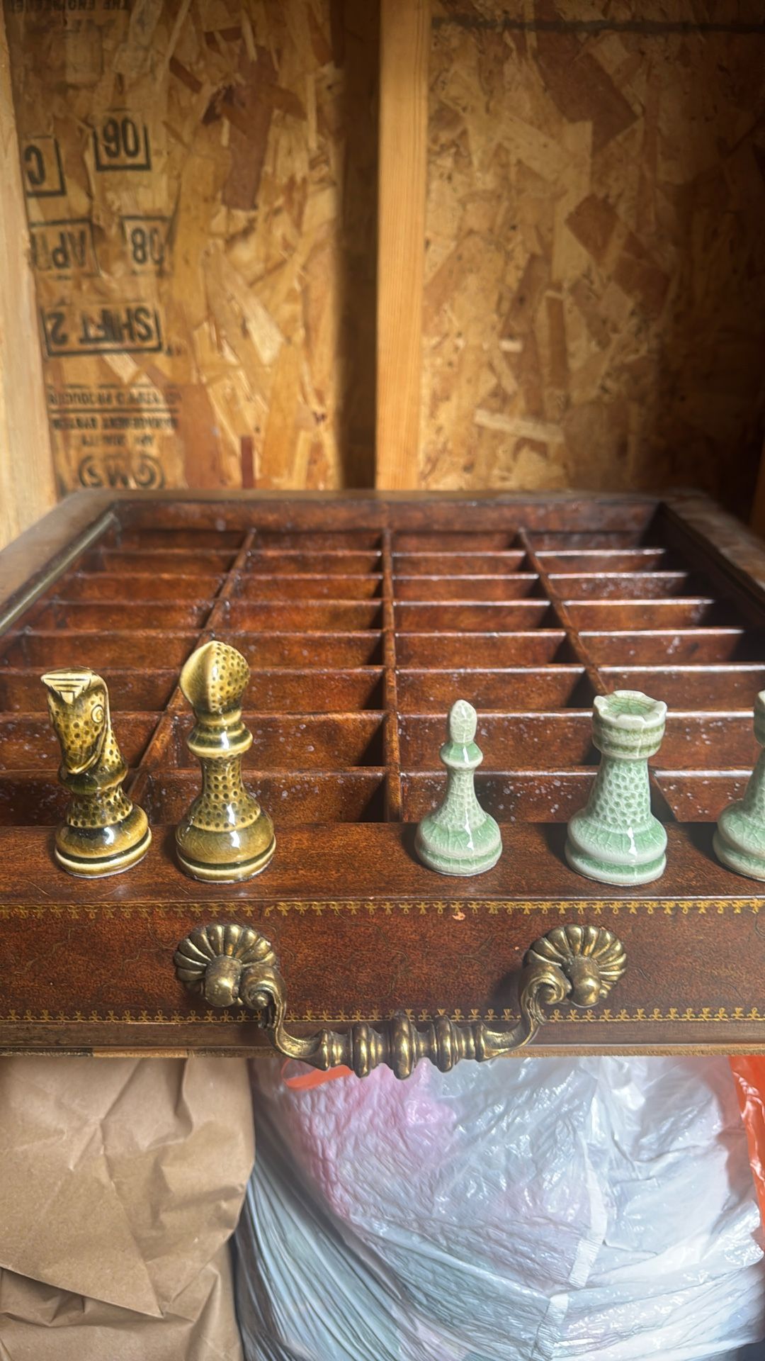 Vintage Wooden Chest Board main image 1