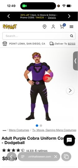 White Goodman Halloween Costume