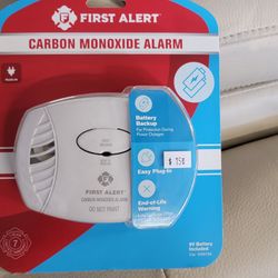 First Alert Carbon Monoxide Alarm, $15