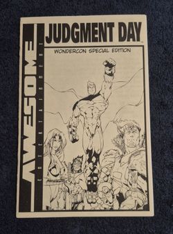 JUDGMENT DAY ASHCAN WONDERCON SPECIAL EDITION 1997 NM AWESOME LIEFELD PLATT