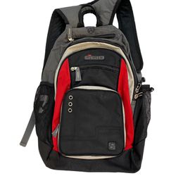 OGIO Backpack Laptop Bag Pack  19” Red / Black Back To School Travel 